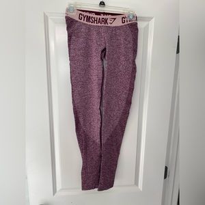 Gymshark flex full-length leggings, Heather pink